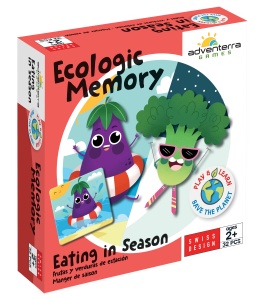 Eating In Season Memory Game for Kids 2+