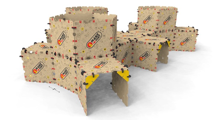 YOU’LL NEVER HEAR “WE’RE BORED” WHEN YOU MAKE THEIR DAY WITH MAKE-A-FORT KITS