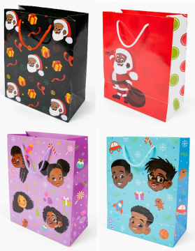 MAKE YOUR PRESENTS KNOWN WITH GORGEOUS GREENTOP GIFTS WRAPPINGS, NOW AT TARGET.COM!—Greentop’s Target Market Explodes With Big Box Retailer Online Presence Introducing Clarence Claus™ And Multicultural Representation