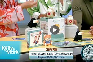 Storypod was featured on LIVE with Kelly & Mark September 9, 2023